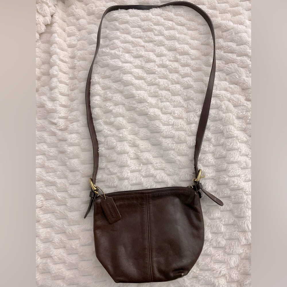 Brown Coach Crossbody